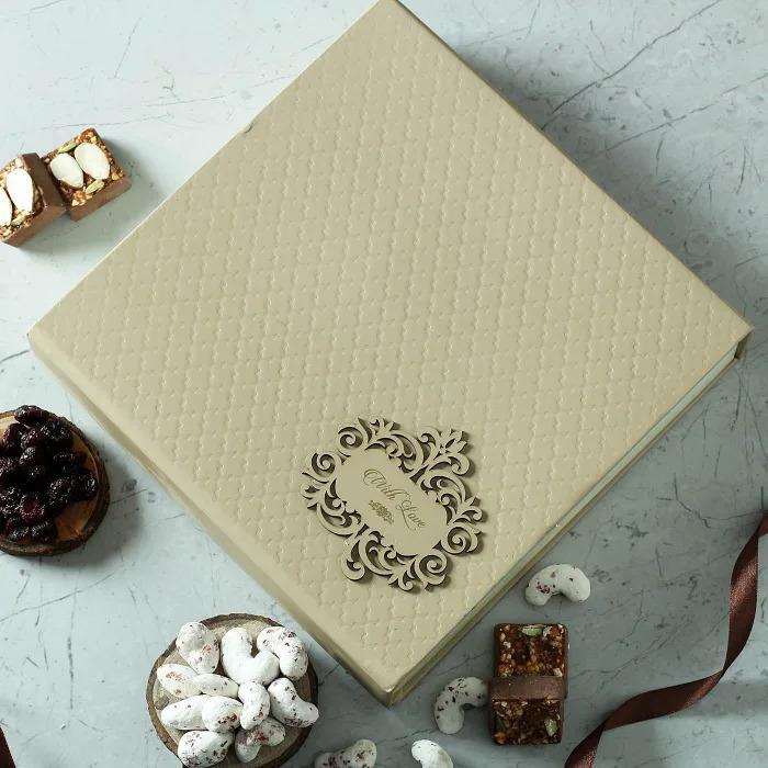 Flavored Dry Fruit Sweets in Gift Box